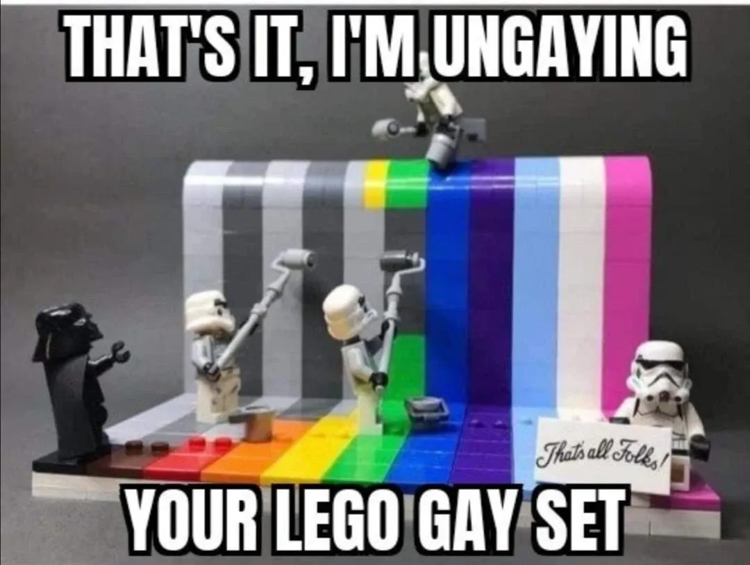 Thats it, Im ungaying your lego gay set 