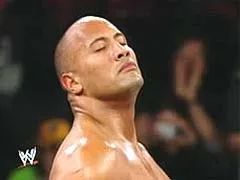 The Rock Smelling 