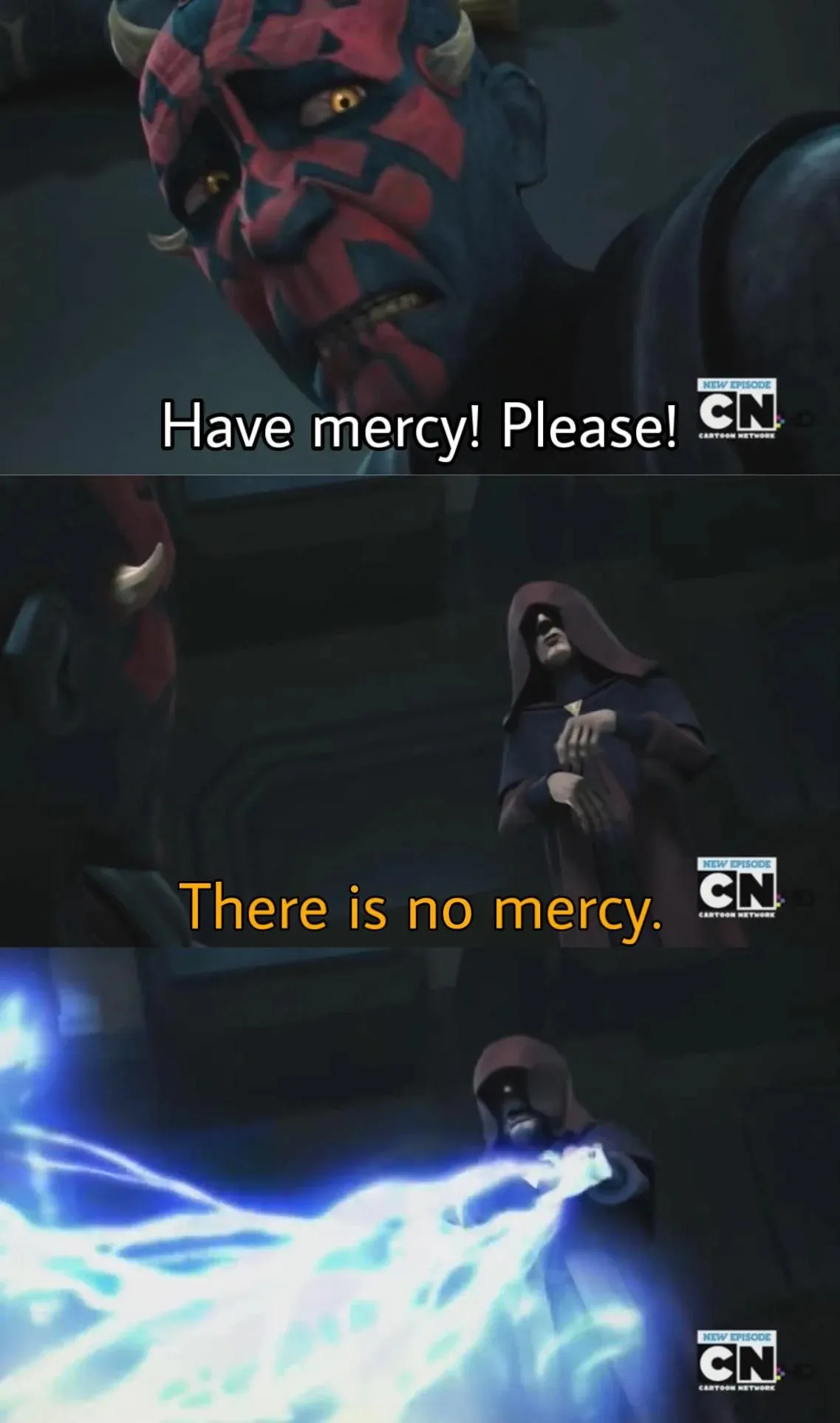 There is no mercy 