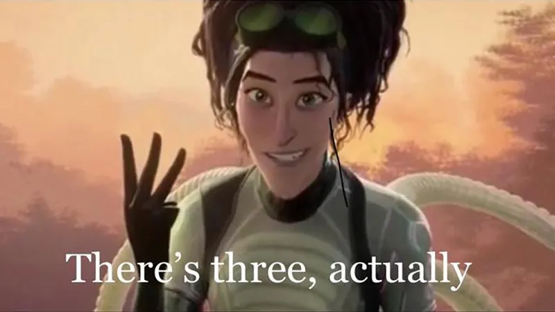 There’s Three Actually 
