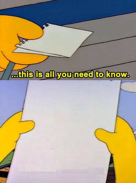 This is all you need to know 