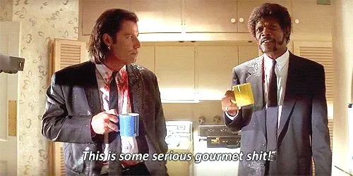 This is some serious gourmet shit 