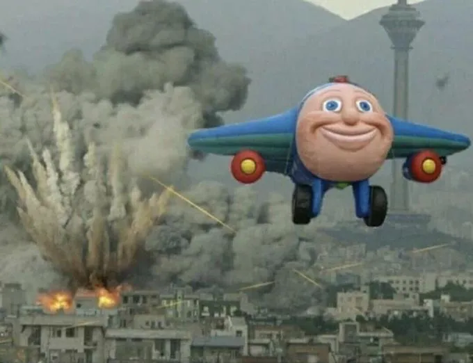 Thomas airplane meme 