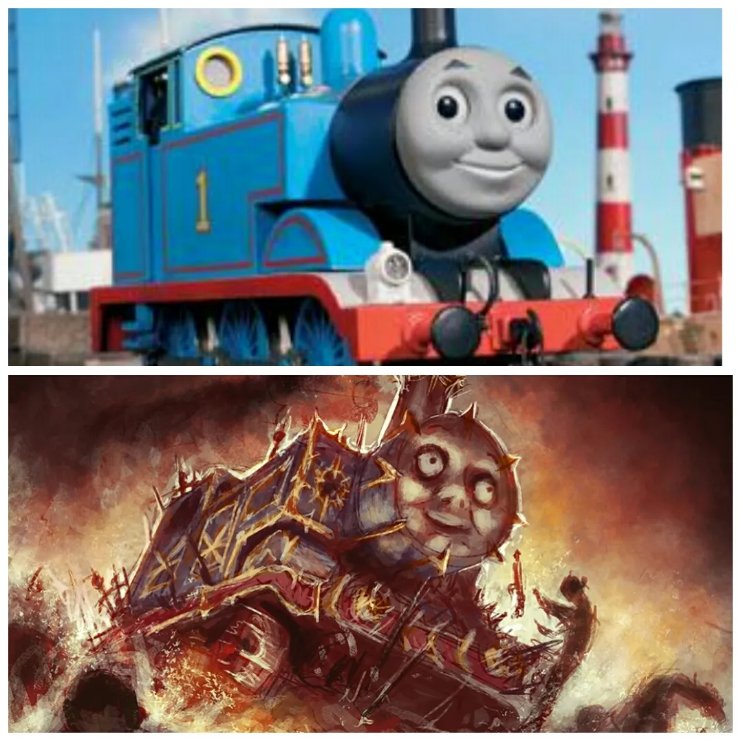 Thomas the creepy tank engine 
