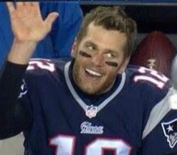Tom Brady Waiting For A High Five 