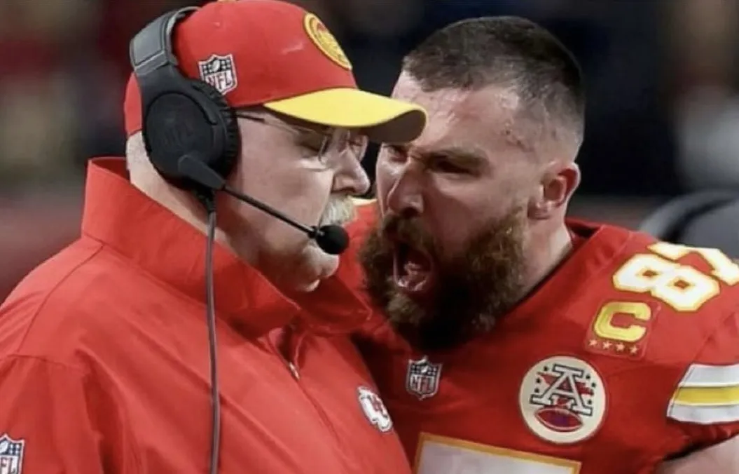 Travis Kelce Yelling
