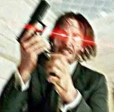 Triggered John Wick 