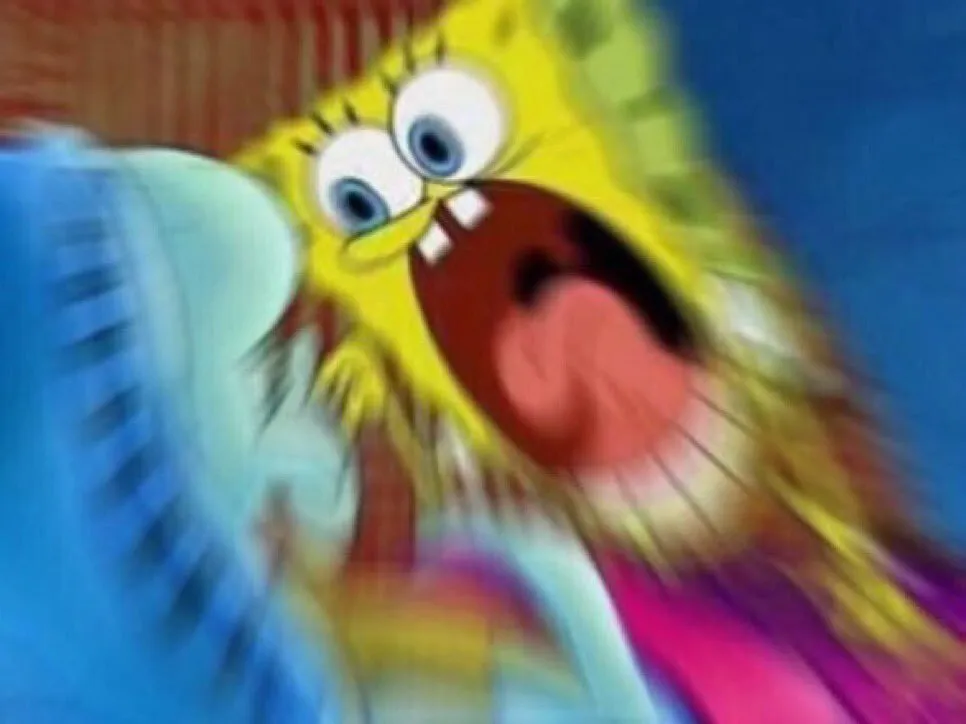 Triggered Screaming Spongebob 