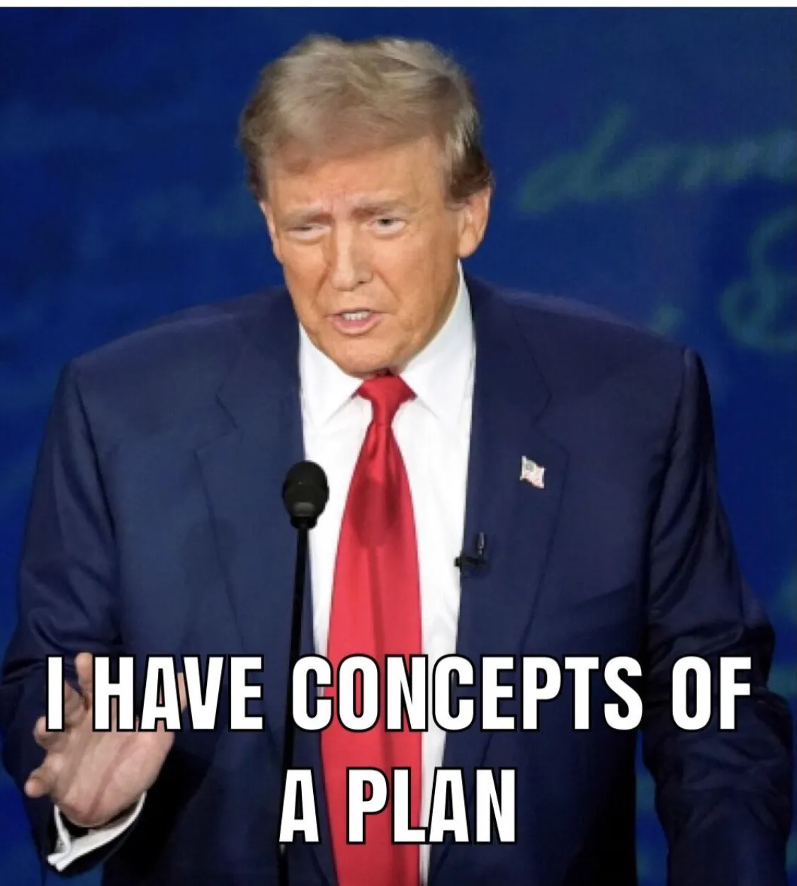 Trump Concepts Of A Plan