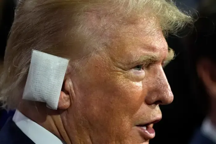 Trump Ear Bandage