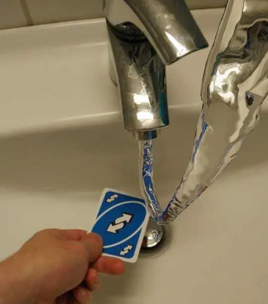 Uno Reverse Card 