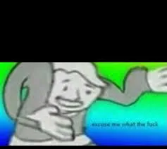 Vault boy wtf meme 