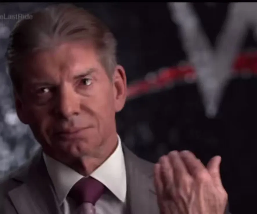 Vince McMahon Crying