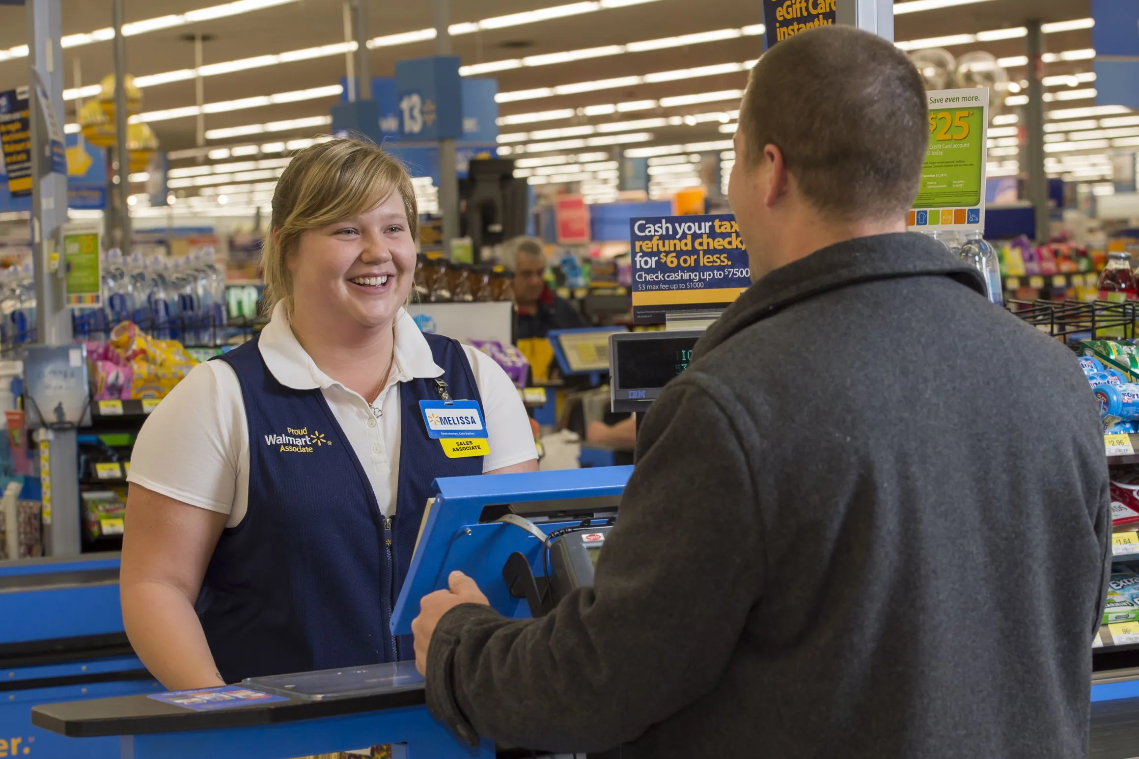 Walmart Checkout Lady 