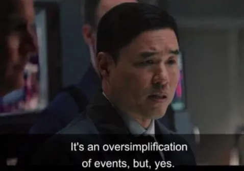 WandaVision Woo It's an oversimplification of events, but, yes 