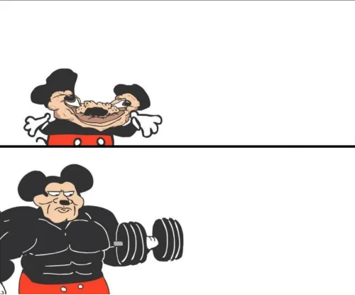 Weak vs Strong Mickey 