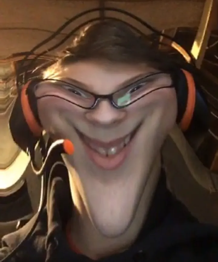 Weird Smile with Filter 
