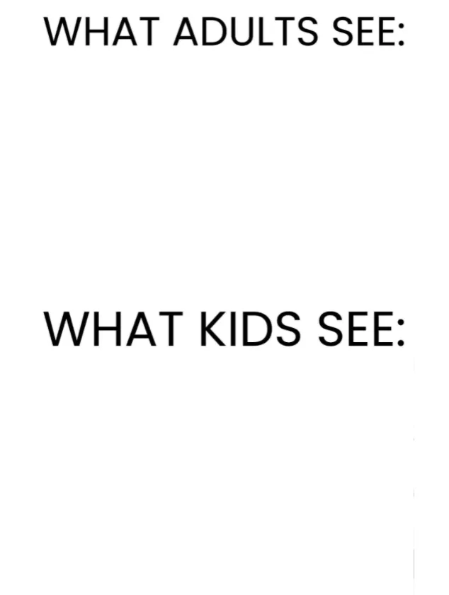 What Adults See & What Kids See 