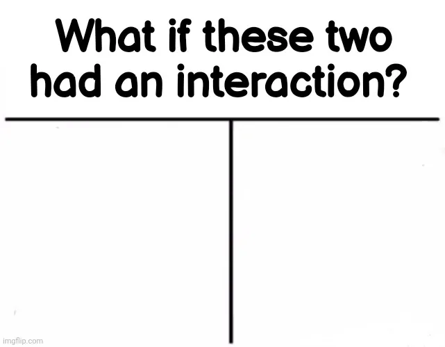 What if these two had an interaction? 