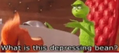 What is this depressing bean? 