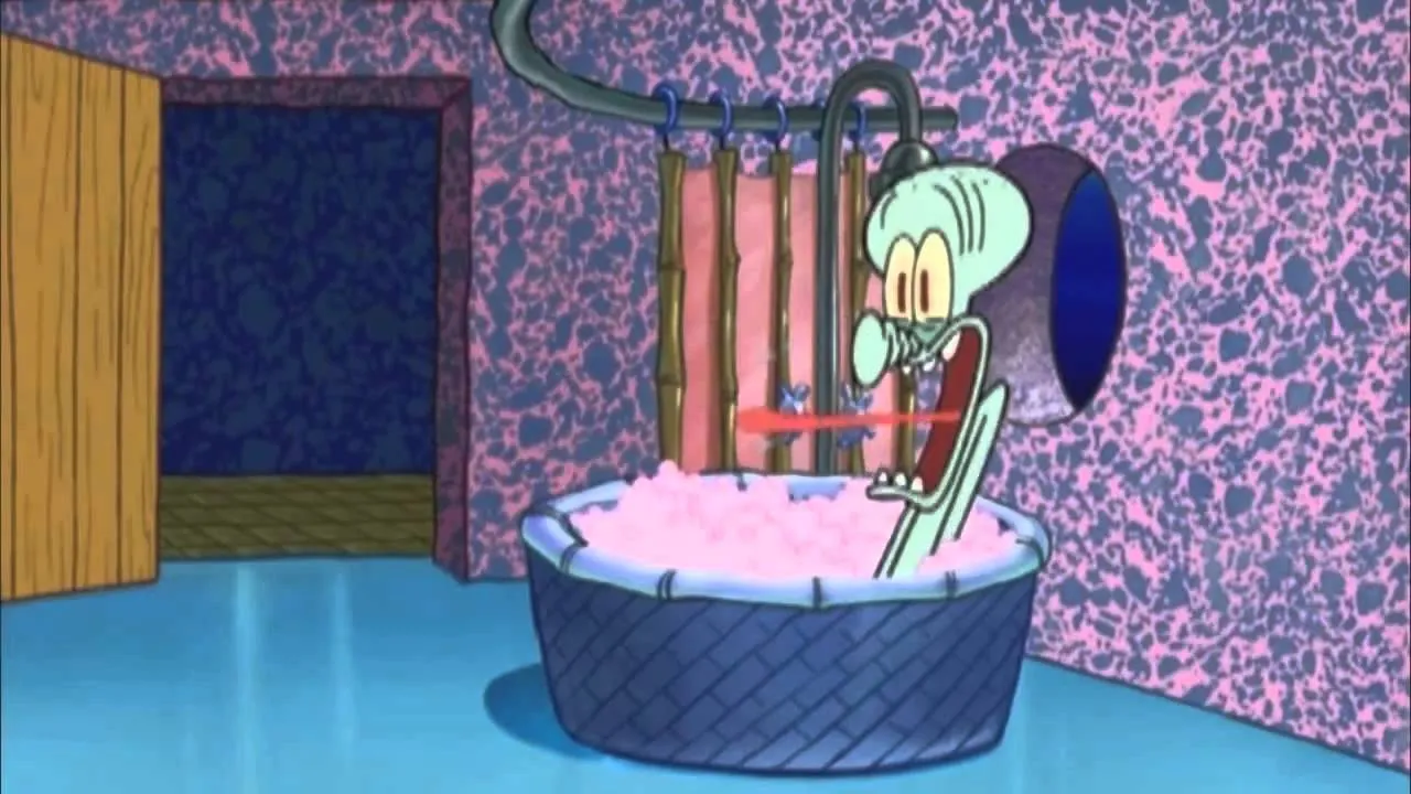 Who Dropped By Squidward's House 