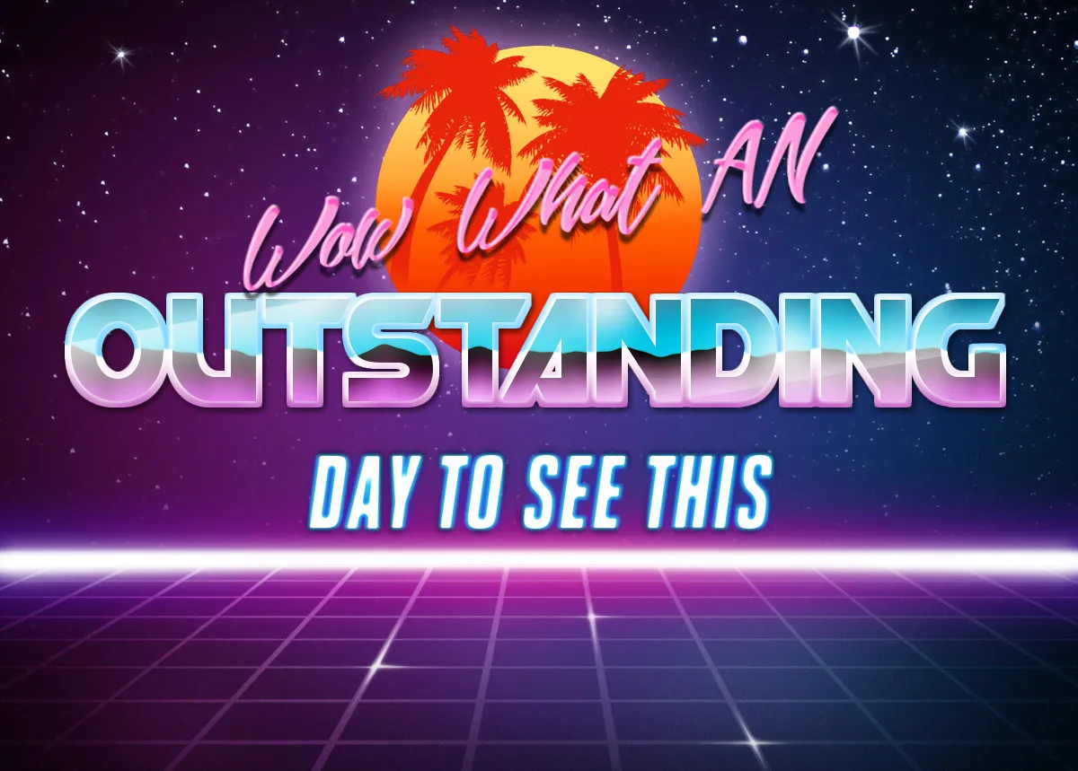 Wow! What An Outstanding Day To See This!! 