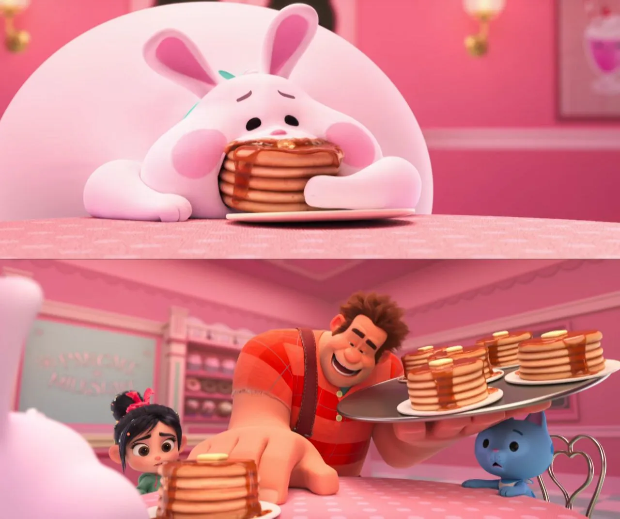 Wreck it Ralph Bunny Pancake 