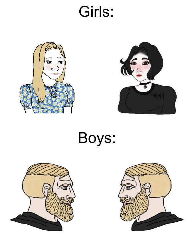 Yes Chad Boys vs. Girls 
