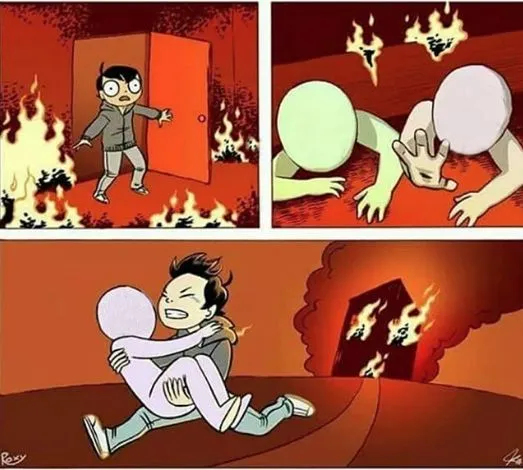 You Can Only Save one From Fire 