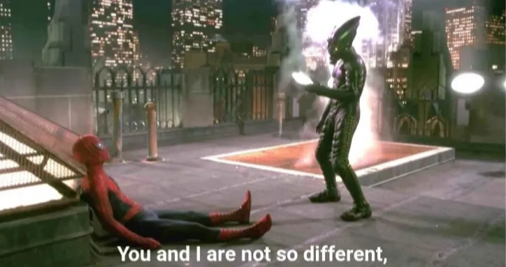 You and i are not so diffrent 