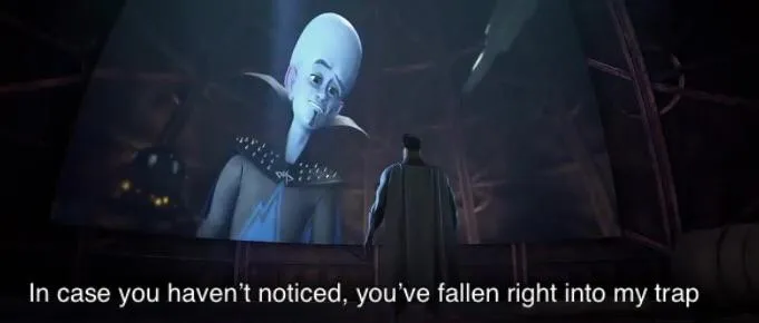 You've fallen right into my trap 