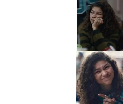 Zendaya Drake meme 