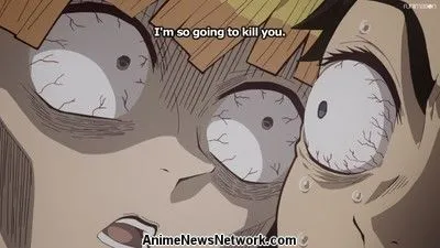 Zenitsu “I’m so going to kill you” 