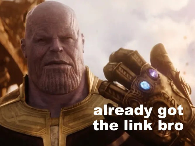 already got the link bro 