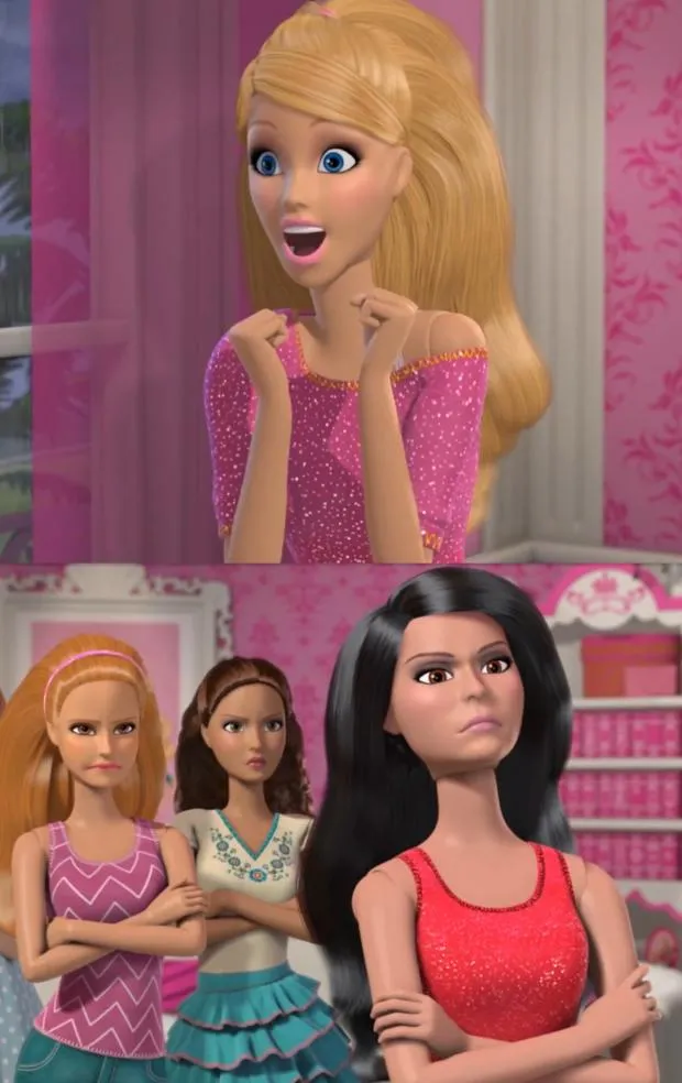 barbies friends disapprove 