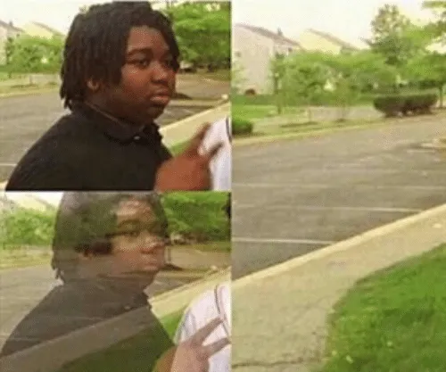 black kid disappearing 