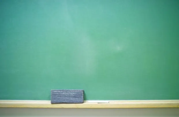 blank chalkboard 