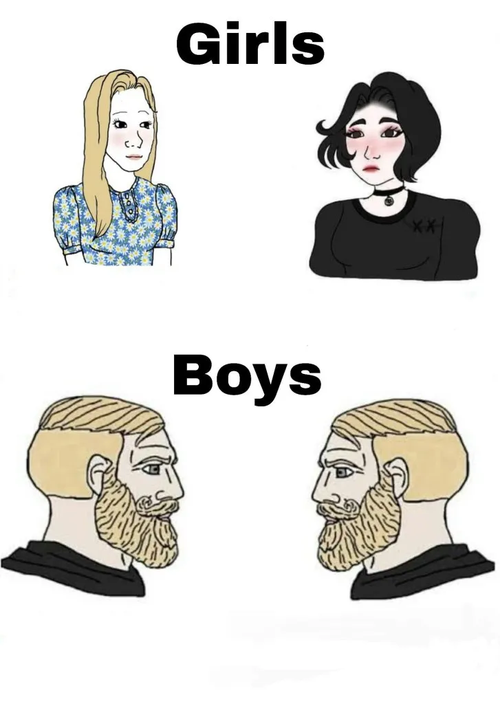 boys v girls 
