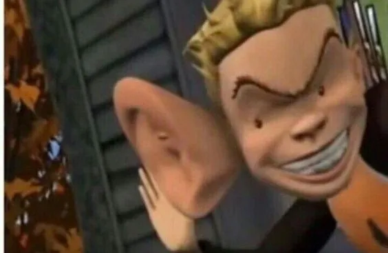 cartoon kid big ear 
