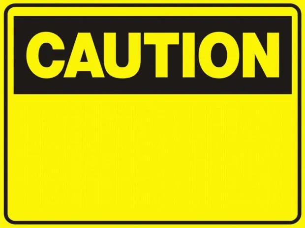 caution 