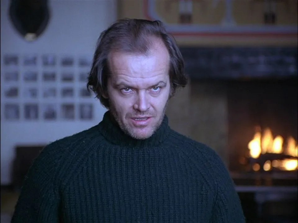 creepy look shining jack nicholson 