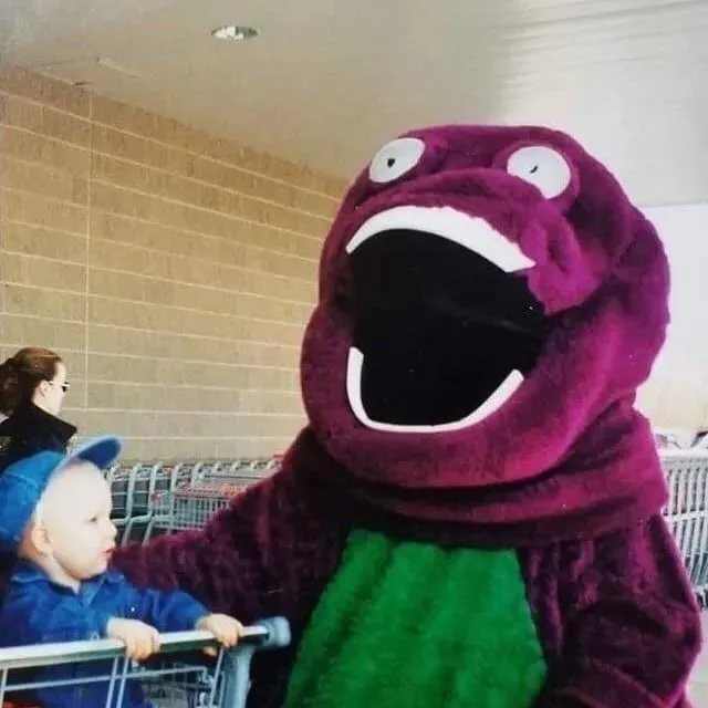 cursed barney 