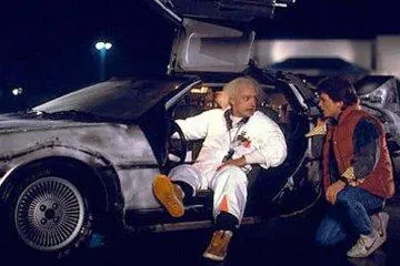 doc brown y marty 