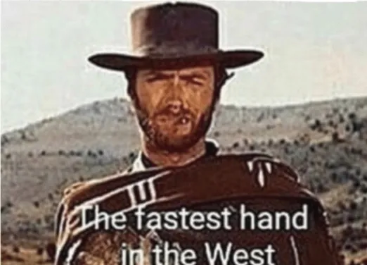 fastest hand in the west 