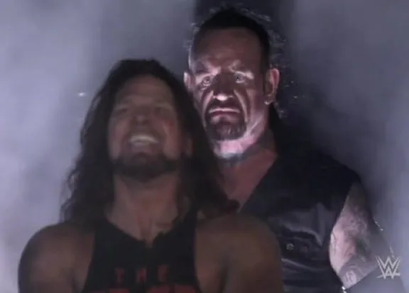 guy behind other guy 
