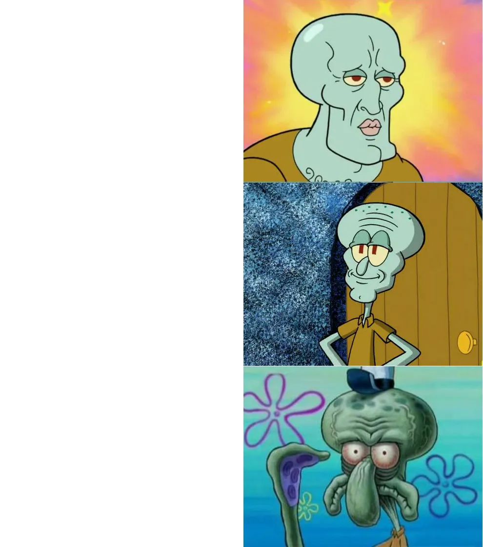 handsome and ugly squidward (extended version) 