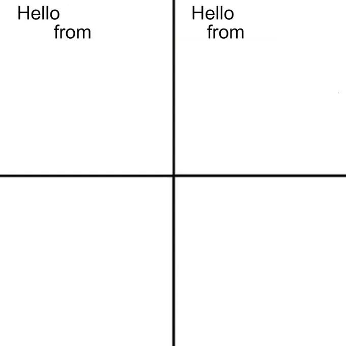 hello person from 