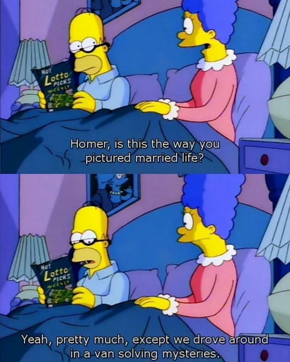 homer and marge 