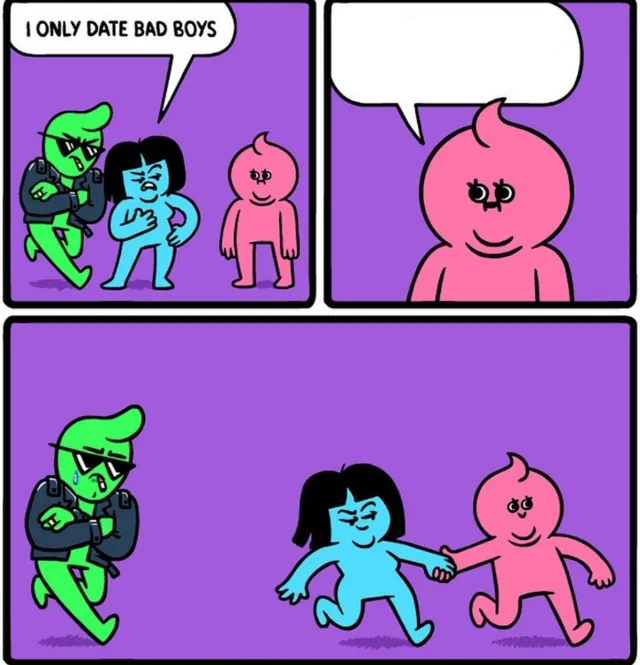 i only date bad boys 