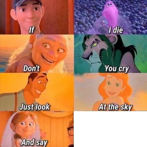 if i die don't you cry 